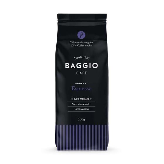 Imagem de Café em Grãos Torrado Espresso Baggio Pct 500g