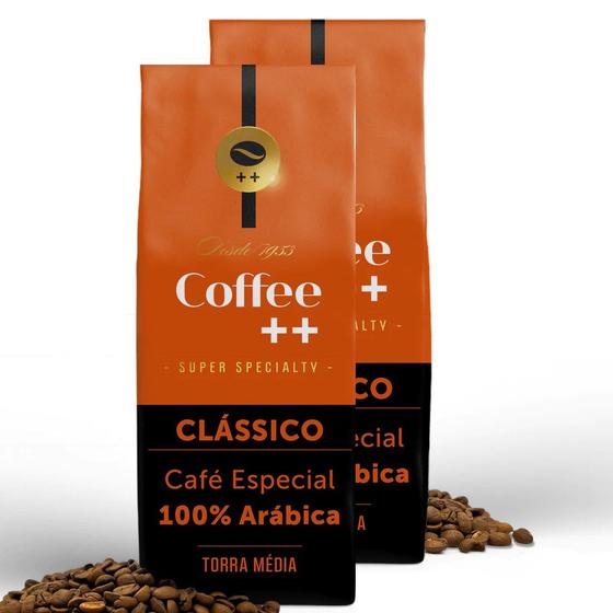 Imagem de Café Especial em Grãos Coffee Mais Clássico 100% Arábica 2 unidades de 250g