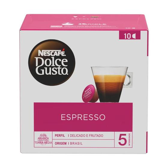 Imagem de Café Espresso Dolce Gusto com 10 Cápsulas 60g