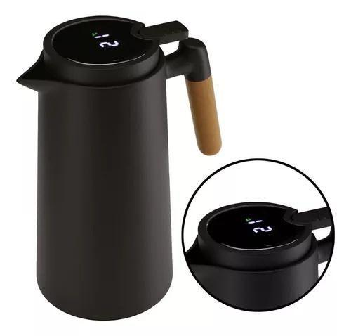 Imagem de Café Fresco em Qualquer Ocasião: Garrafa Térmica com Termômetro Digital