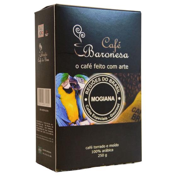 Café Gourmet Moído Baronesa Regiões 250g - Mogiana - Moagem para ...