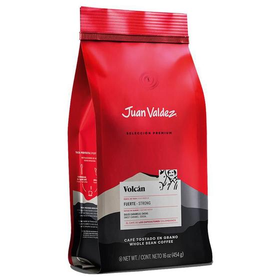 Café Grão Colombiano Juan Valdez Volcán Idem Espresso 454G Café
