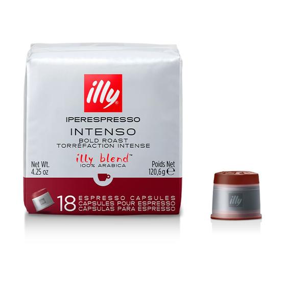 Imagem de Café Intenso Cápsula Iperespresso Illy 18 Unidades