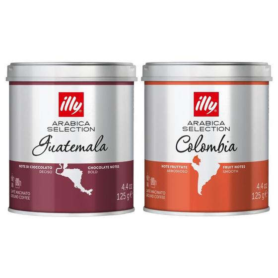 Imagem de Café Moído, 2 Latas De 125G, Illy Selection