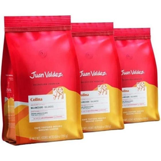 Imagem de Café Moido Colombiano Juan Valdez Colina 250G (3 Pct)