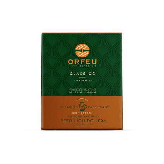 Imagem de Café Orfeu Clássico Drip Coffee 10 unidades