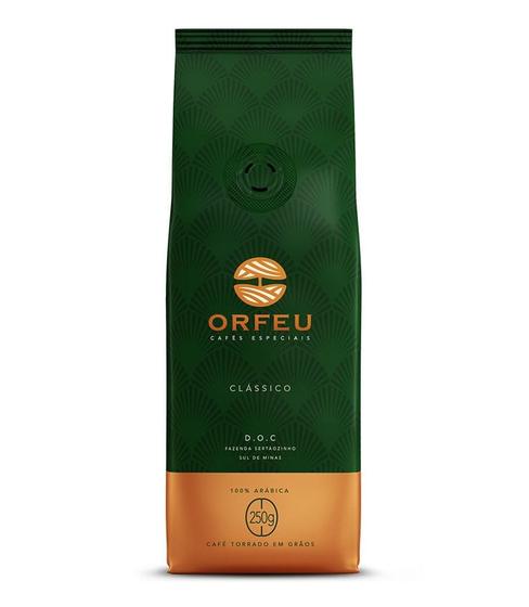 Imagem de Café Orfeu Clássico em grãos 250 g