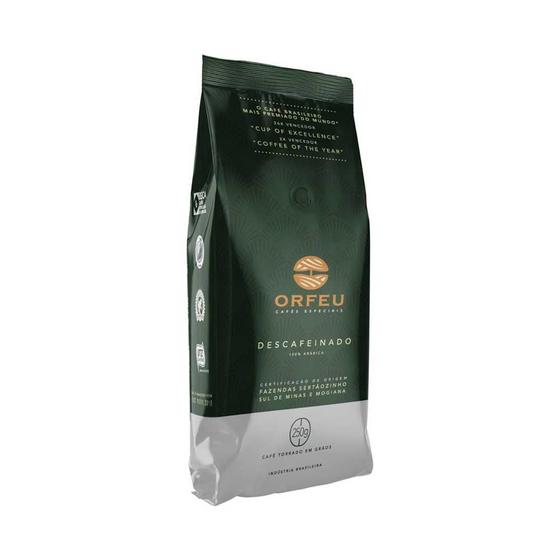 Imagem de Café Orfeu Descafeinado em grãos 250 g
