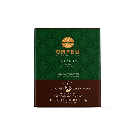 Imagem de Café Orfeu Intenso Drip Coffee 10 unidades