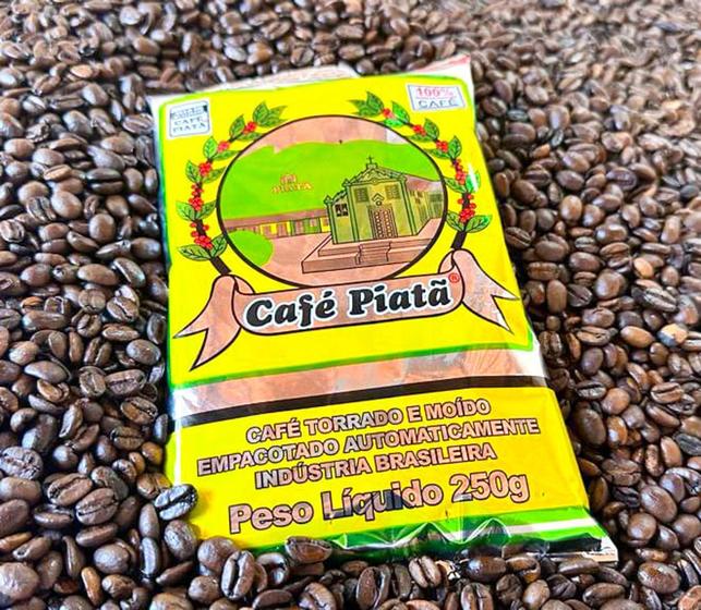 Café Piatã - Café Piatã Torrado e moído - Kit 4 pacotes de 250g Imagem de Café Piatã - Café Piatã Torrado e moído - Kit 4 pacotes de 250g