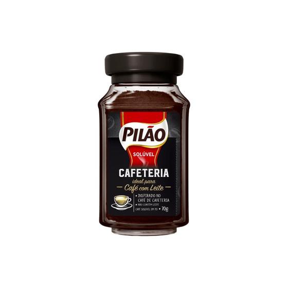 Imagem de Café Pilão Solúvel Cafeteria Vidro 70g