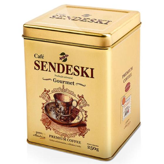 Imagem de Café Sendeski Gourmet Moído Lata 250g