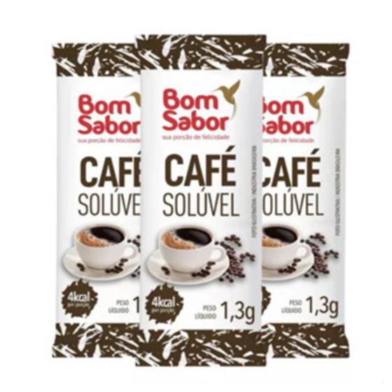 Imagem de Café Solúvel Sache 1,3g Bom Sabor 60 Uni