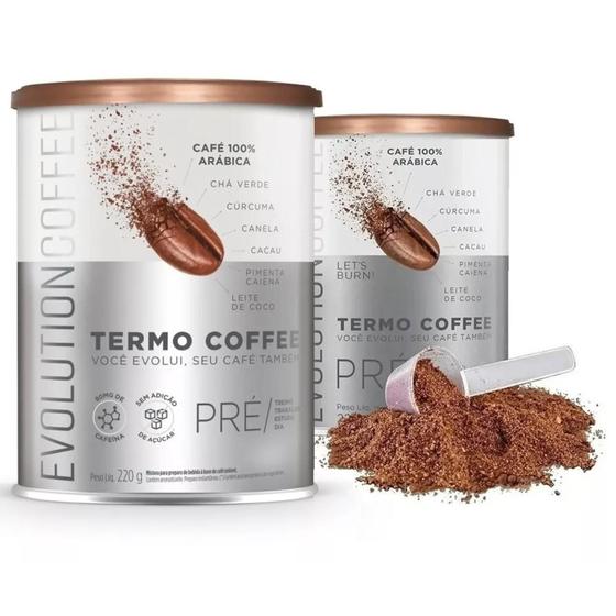 Imagem de Café Termogênico Evolution Coffee Lata 220G (2 Latas)