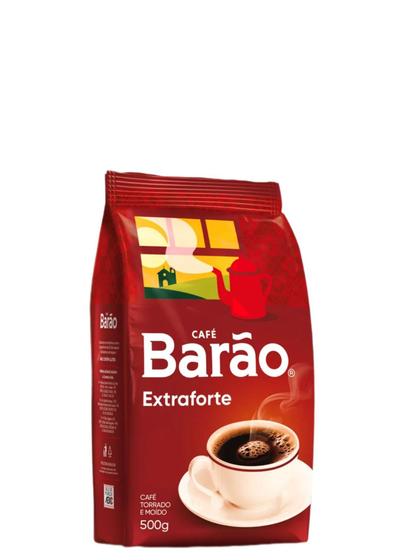 Imagem de Café Torrado e Moído 500g - Barão - Kit com 05 pacotes