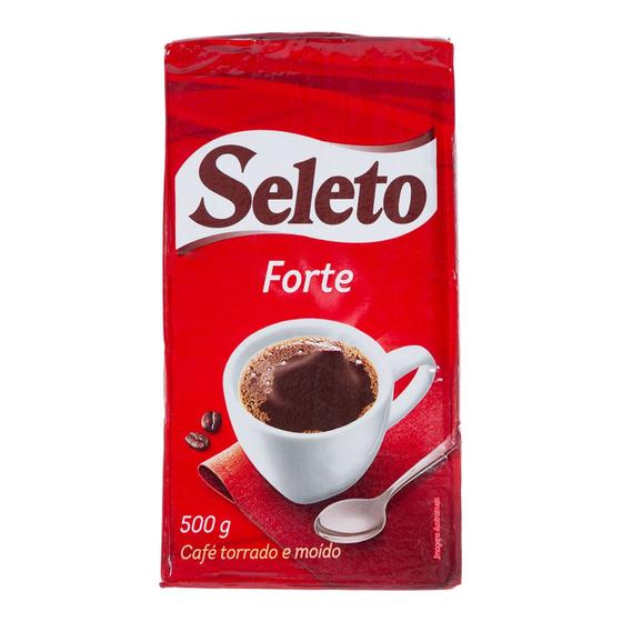 Café Torrado e Moído Extra Forte Seleto Pacote 500g Café Seleto