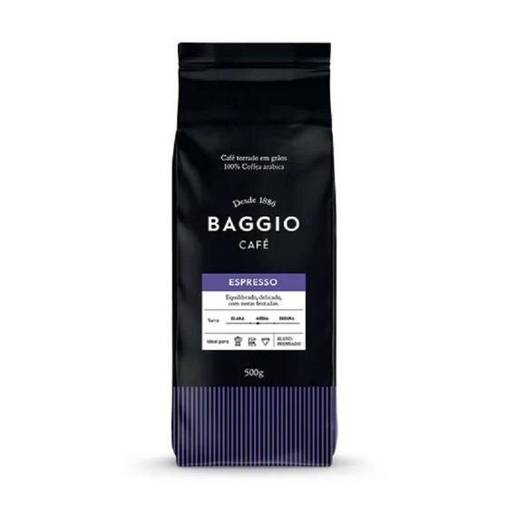 Imagem de Café torrado em grãos gourmet espresso 500g - baggio