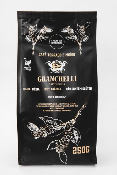 Imagem de Café Torrado Moído Granchelli  Pacote 250 Grs