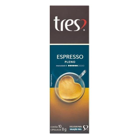 Imagem de Café TRES Expresso Pleno 10 Unidades