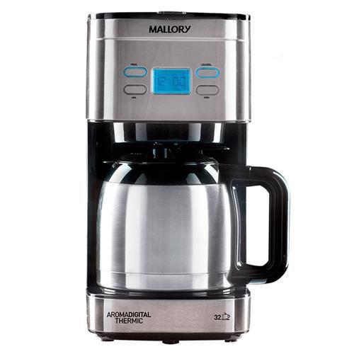 Imagem de Cafeteira Aroma Digital Thermic Inox - Mallory - 110V