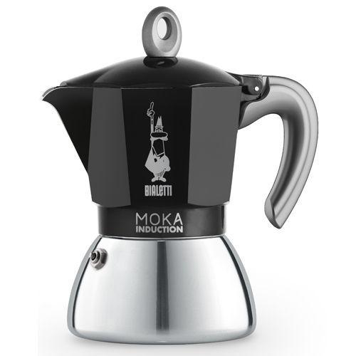 Cafeteira Bialetti Moka Induction 6 Cups Italiana Preta Menor preço em Cafeteira Bialetti Moka Induction 6 Cups Italiana Preta