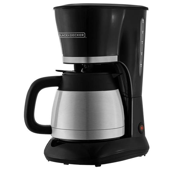 Cafeteira Black + Decker 20 Cafés, Jarra Inox, 750W, 110V - CM200I-BR ...