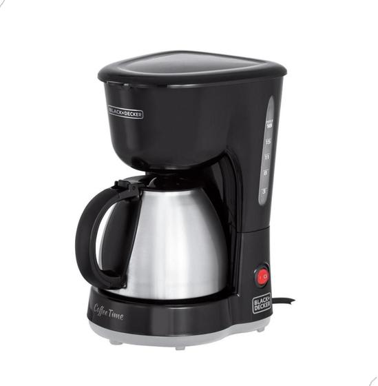 Imagem de Cafeteira Black Decker Cm15 Jarra Inox 18 Cafés - 220v