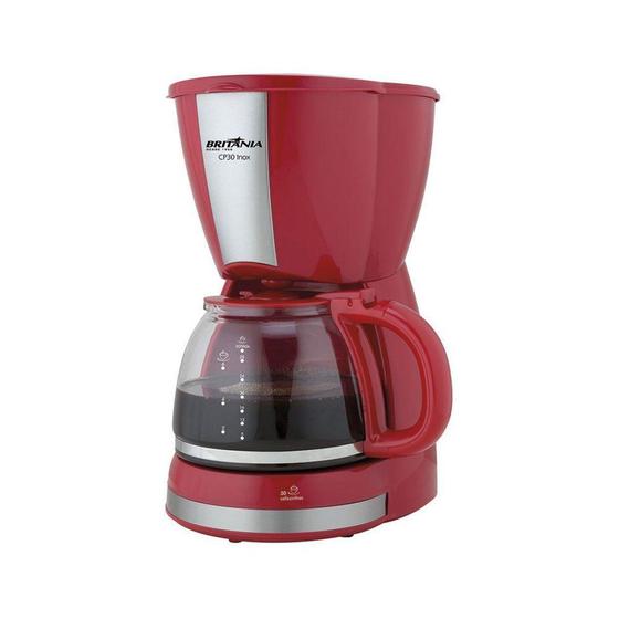 Cafeteira Elétrica Britânia Vermelho 110v - Cp30