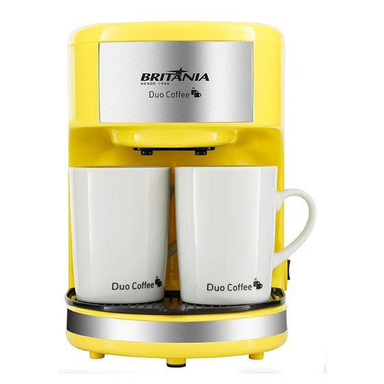 Imagem de Cafeteira Britânia Duo Coffee Amarela