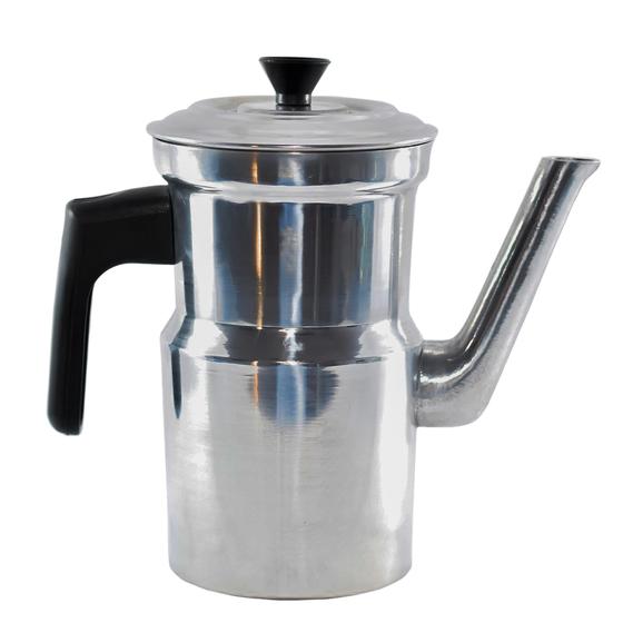 Imagem de Cafeteira Bule Para Café Leite Chá Nº 4 Em Aluminio 2 Litros