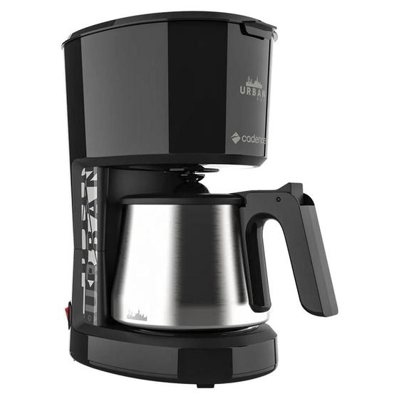 Imagem de Cafeteira Cadence Urban Pop Inox CAF810 Preta 110V