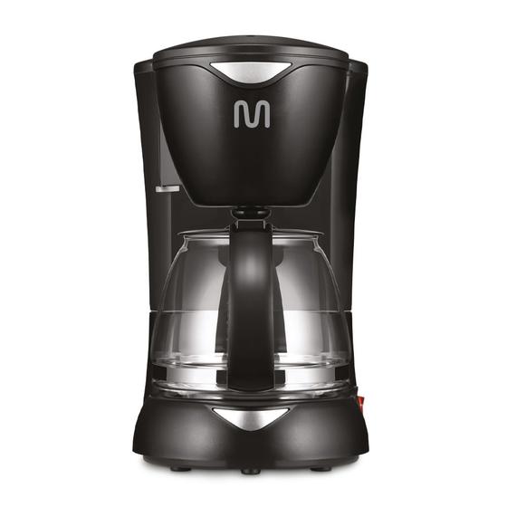 Cafeteira Elétrica 15 Xícaras Jarra de Vidro c/ Filtro Permanente e Colher Dosadora 127v-500w Preta Multi - BE01 Menor preço em Cafeteira Elétrica 15 Xícaras Jarra de Vidro c/ Filtro Permanente e Colher Dosadora 127v-500w Preta Multi - BE01