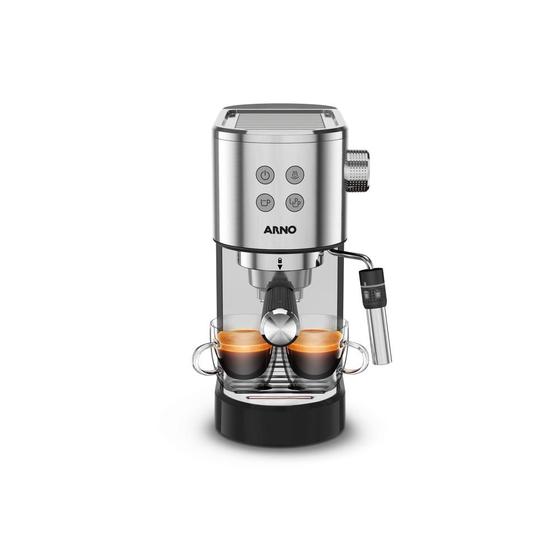 Cafeteira Elétrica Arno Espresso Steam & Pump Inox 1L CESP Menor preço em Cafeteira Elétrica Arno Espresso Steam & Pump Inox 1L CESP