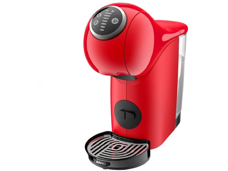 Cafeteira Elétrica Arno Nescafe Dolce Gusto Genio S Plus DGS3 Vermelha Menor preço em Cafeteira Elétrica Arno Nescafe Dolce Gusto Genio S Plus DGS3 Vermelha