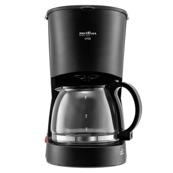 Cafeteira Elétrica Britânia 1 Litro com Filtro Permanente CP28 ...