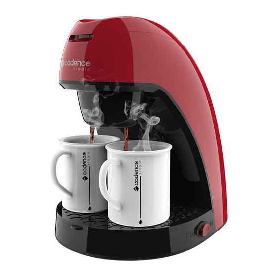 Cafeteira Elétrica C/ 2 Xícaras Cadence Single Colors CAF211 Vermelha Menor preço em Cafeteira Elétrica C/ 2 Xícaras Cadence Single Colors CAF211 Vermelha