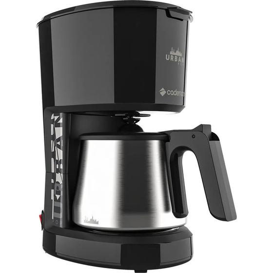 Cafeteira Elétrica Cadence 1,2L Urban Pop CAF810 com Jarra Inox Menor preço em Cafeteira Elétrica Cadence 1,2L Urban Pop CAF810 com Jarra Inox