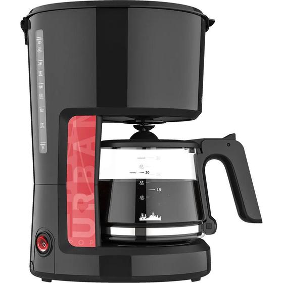 Imagem de Cafeteira Elétrica Cadence Urban Preta 220V Caf610