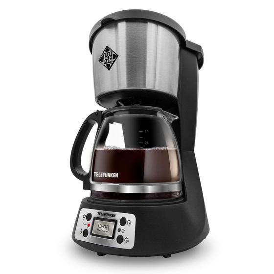 Cafeteira Elétrica Digital 1.5L Telefunken Venezia Menor preço em Cafeteira Elétrica Digital 1.5L Telefunken Venezia
