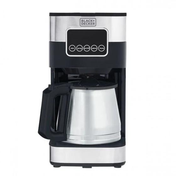 Imagem de Cafeteira Elétrica digital Inox 38 cafés - CM350G Black+Decker