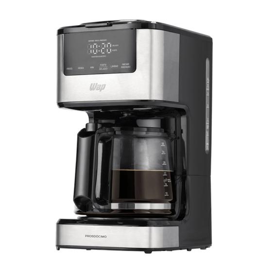 Cafeteira Elétrica Digital Timer Programável Wap 900W Menor preço em Cafeteira Elétrica Digital Timer Programável Wap 900W