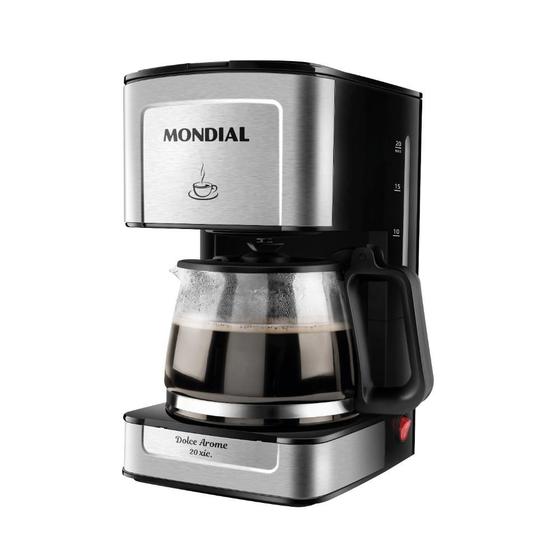 Imagem de Cafeteira Elétrica Dolce Arome Mondial 550W Preta 220V - C-43-20X-SI