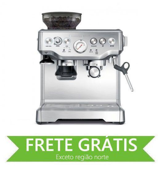 Cafeteira Elétrica Express Pro em Aço Inox com Moedor 2 L 127 V Tramontina by Breville 69066/011 Menor preço em Cafeteira Elétrica Express Pro em Aço Inox com Moedor 2 L 127 V Tramontina by Breville 69066/011