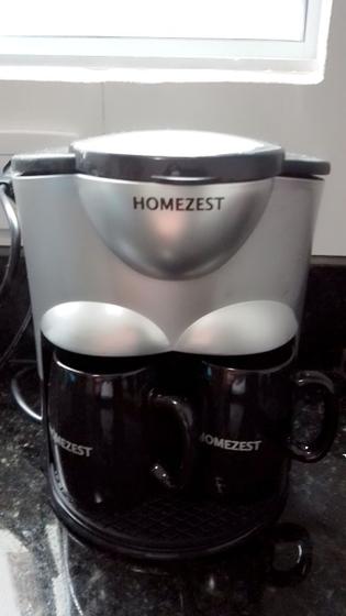 Cafeteira Elétrica Expresso Homezest para 2 Canecas Coffee Maker 110V Menor preço em Cafeteira Elétrica Expresso Homezest para 2 Canecas Coffee Maker 110V