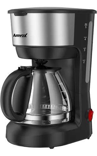 Imagem de Cafeteira Elétrica Inox 18 Xícaras Amvox Com Jarra de Vidro 110 ou 220