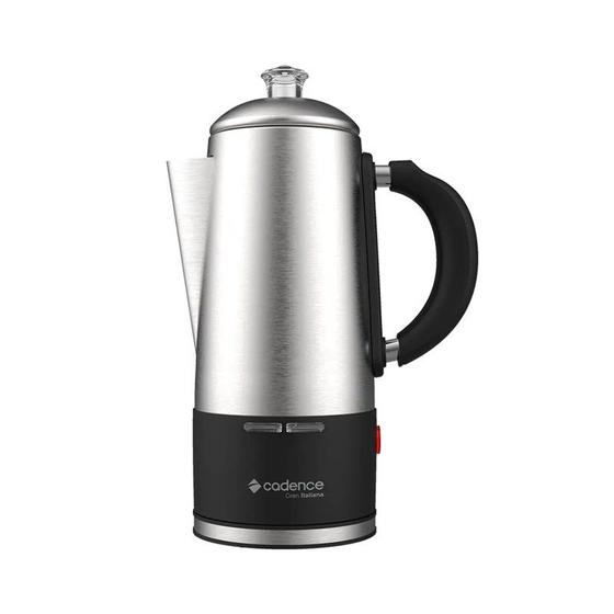 Cafeteira Elétrica Inox Italiana Gran 900W - Cadence Menor preço em Cafeteira Elétrica Inox Italiana Gran 900W - Cadence