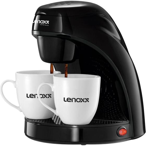 Cafeteira Elétrica Lenoxx PCA-031 Preta - 127V Menor preço em Cafeteira Elétrica Lenoxx PCA-031 Preta - 127V