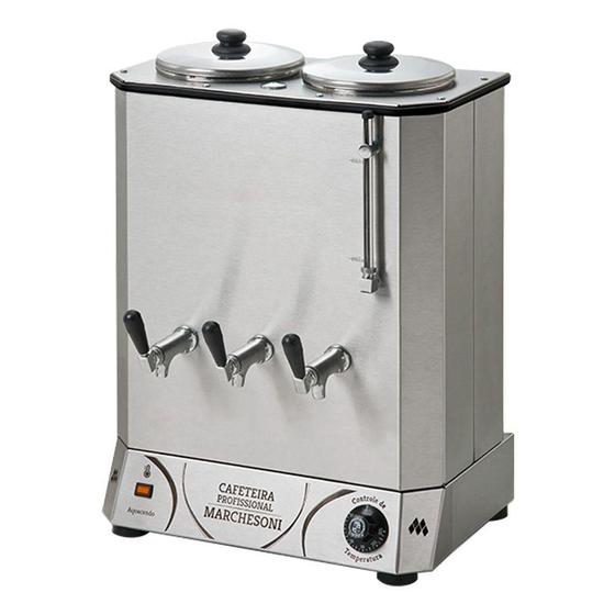 Cafeteira Industrial/comercial Marchesoni Profissional 12l Inox 110v - Cf.4.621