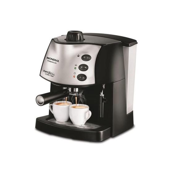 Imagem de Cafeteira Elétrica Mondial C-08 Coffee Cream - 800W - Café Espresso - 110V - Black