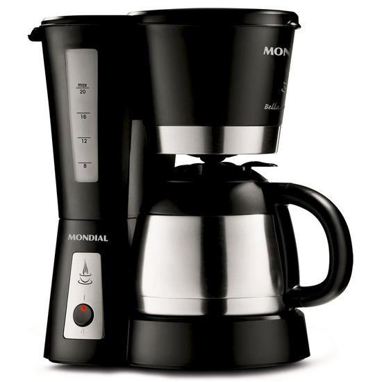 Cafeteira Eletrica Mondial C-17 Bella Arome - 800W - Ate 20 Xicaras - 110V - Preto Menor preço em Cafeteira Eletrica Mondial C-17 Bella Arome - 800W - Ate 20 Xicaras - 110V - Preto